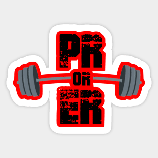 PR or ER Sticker